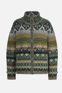 Jacquard Rollneck Jacket, Re-Dandy Pattern