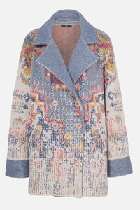 Jacquard-Jacke, Kelim Muster