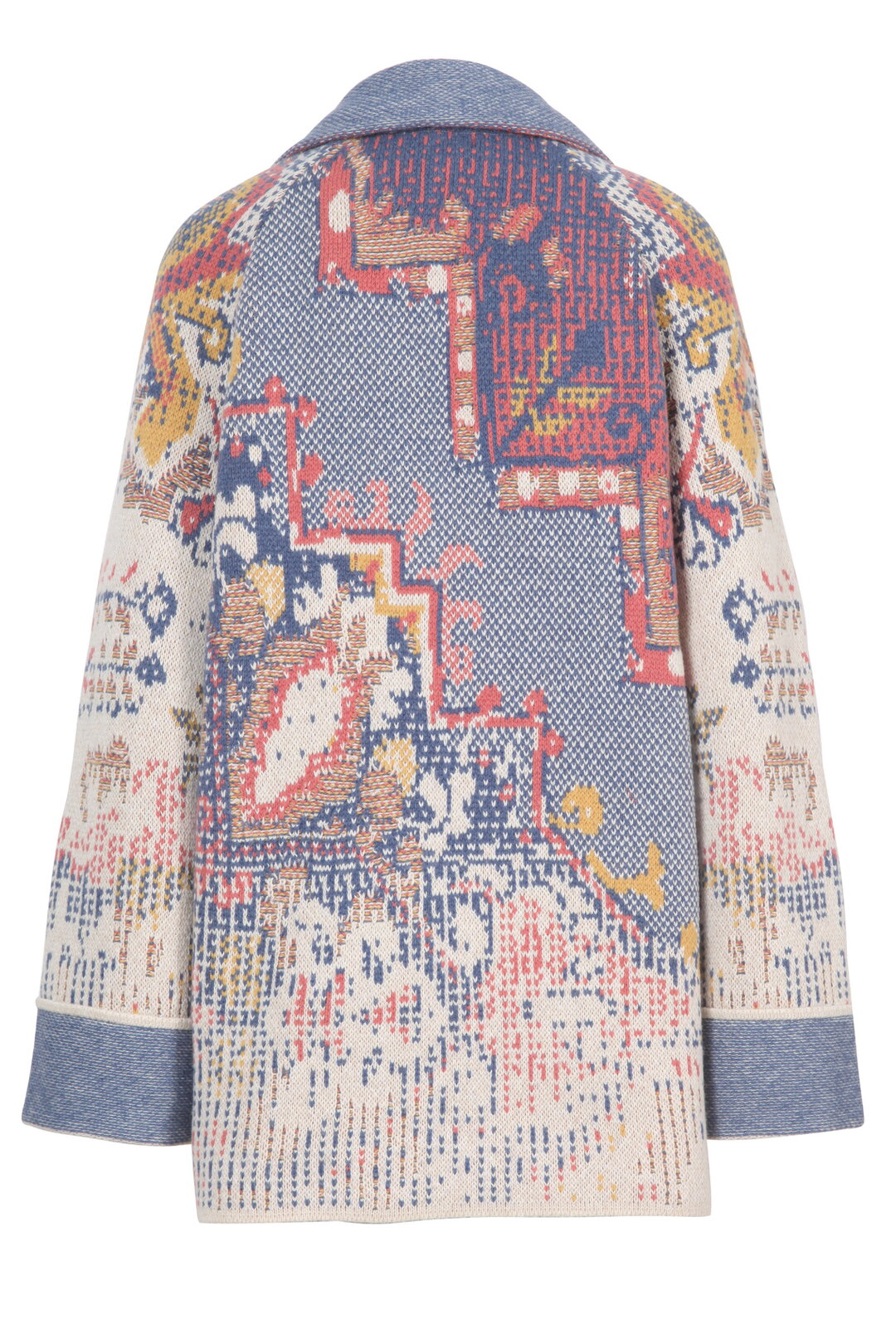Jacquard-Jacke, Kelim Muster