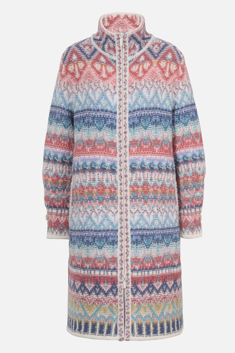 Jacke mit Reißverschluss, Re-Dandy Muster