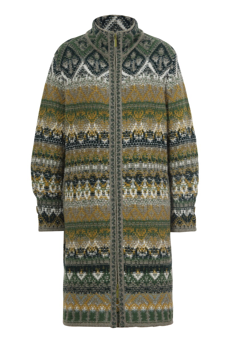 Jacke mit Reißverschluss, Re-Dandy Muster