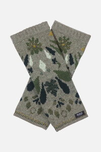 Wristwarmers, Plantopia Pattern