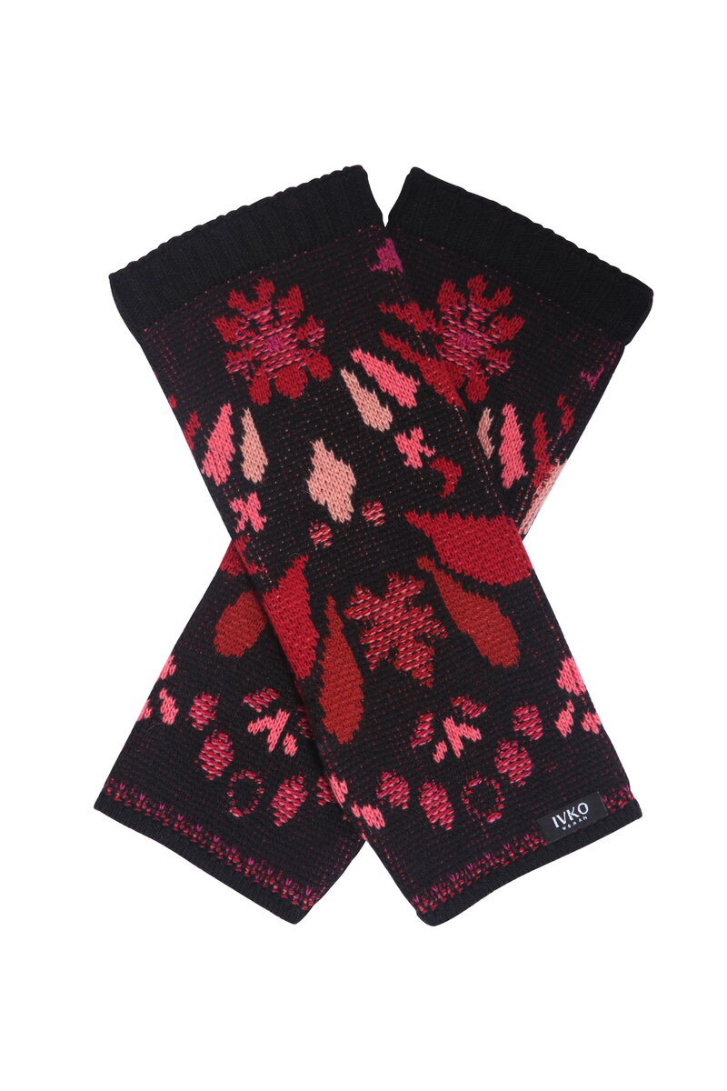 Wristwarmers, Plantopia Pattern