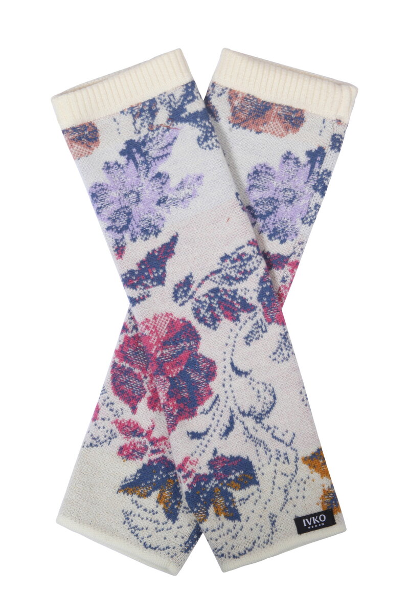Wristwarmers,  Furnishing Florals Pattern