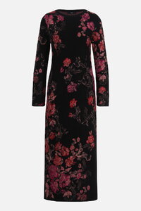 Jacquard-Kleid, Furnishing Florals Muster