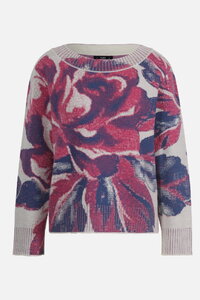Pullover mit O-Ausschnitt, Furnishing Florals Muster