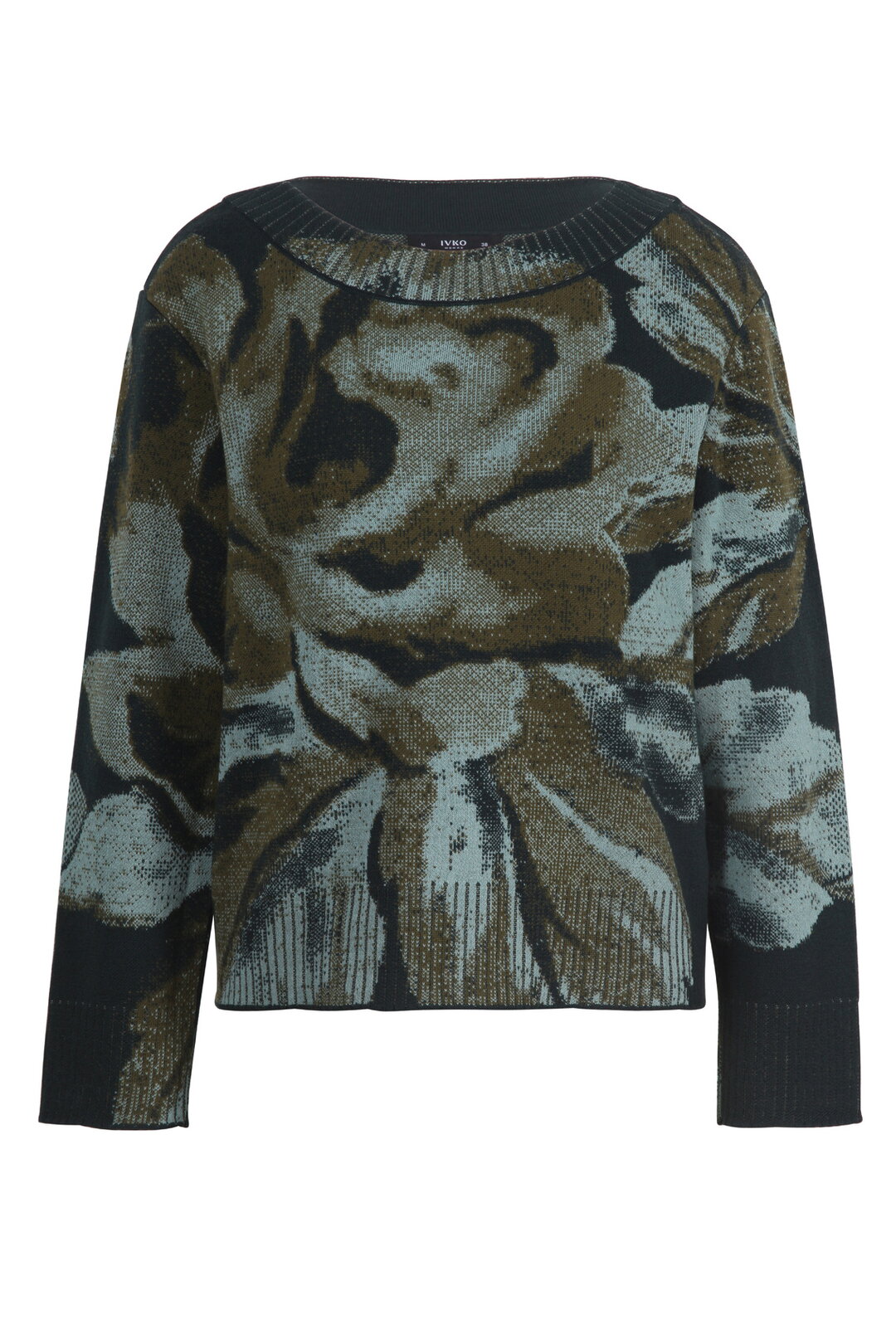 O-Neck Pullover, Furnishing Florals Pattern