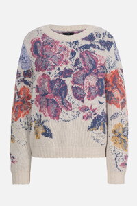 Boat Neck Pullover, Furnishing Florals Pattern