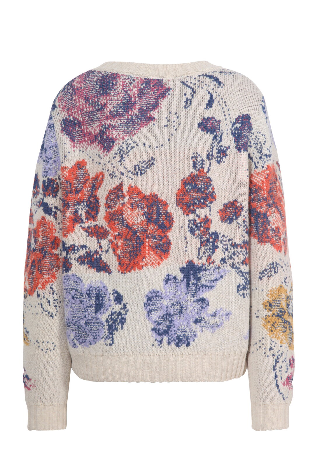 Boat Neck Pullover, Furnishing Florals Pattern