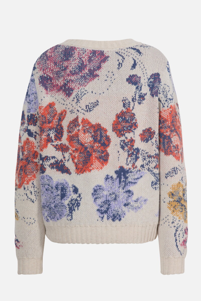Boat Neck Pullover, Furnishing Florals Pattern