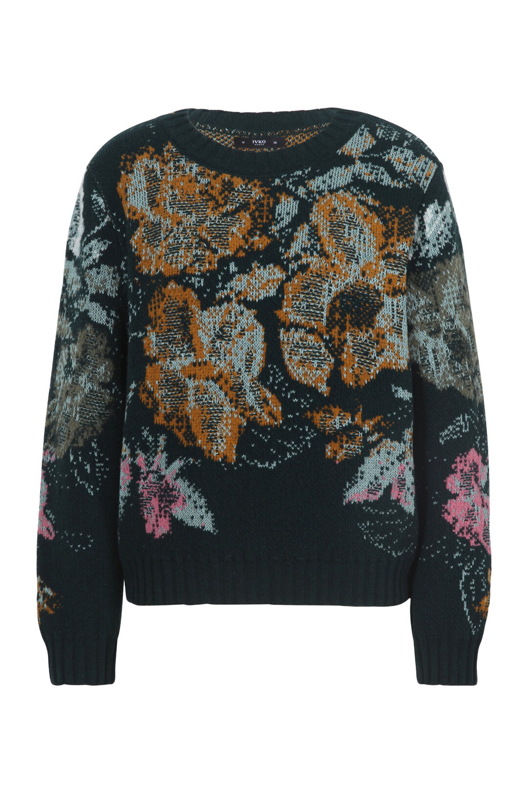 Boat Neck Pullover, Furnishing Florals Pattern