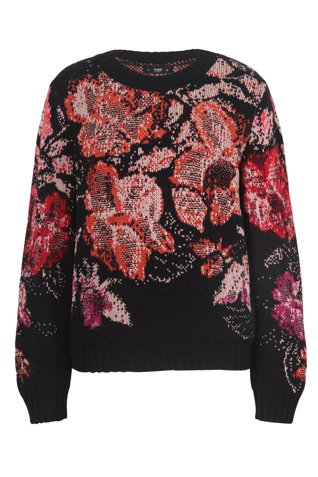 Boat Neck Pullover, Furnishing Florals Pattern