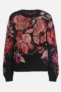 Boat Neck Pullover, Furnishing Florals Pattern