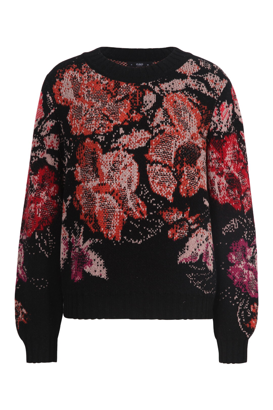 Boat Neck Pullover, Furnishing Florals Pattern