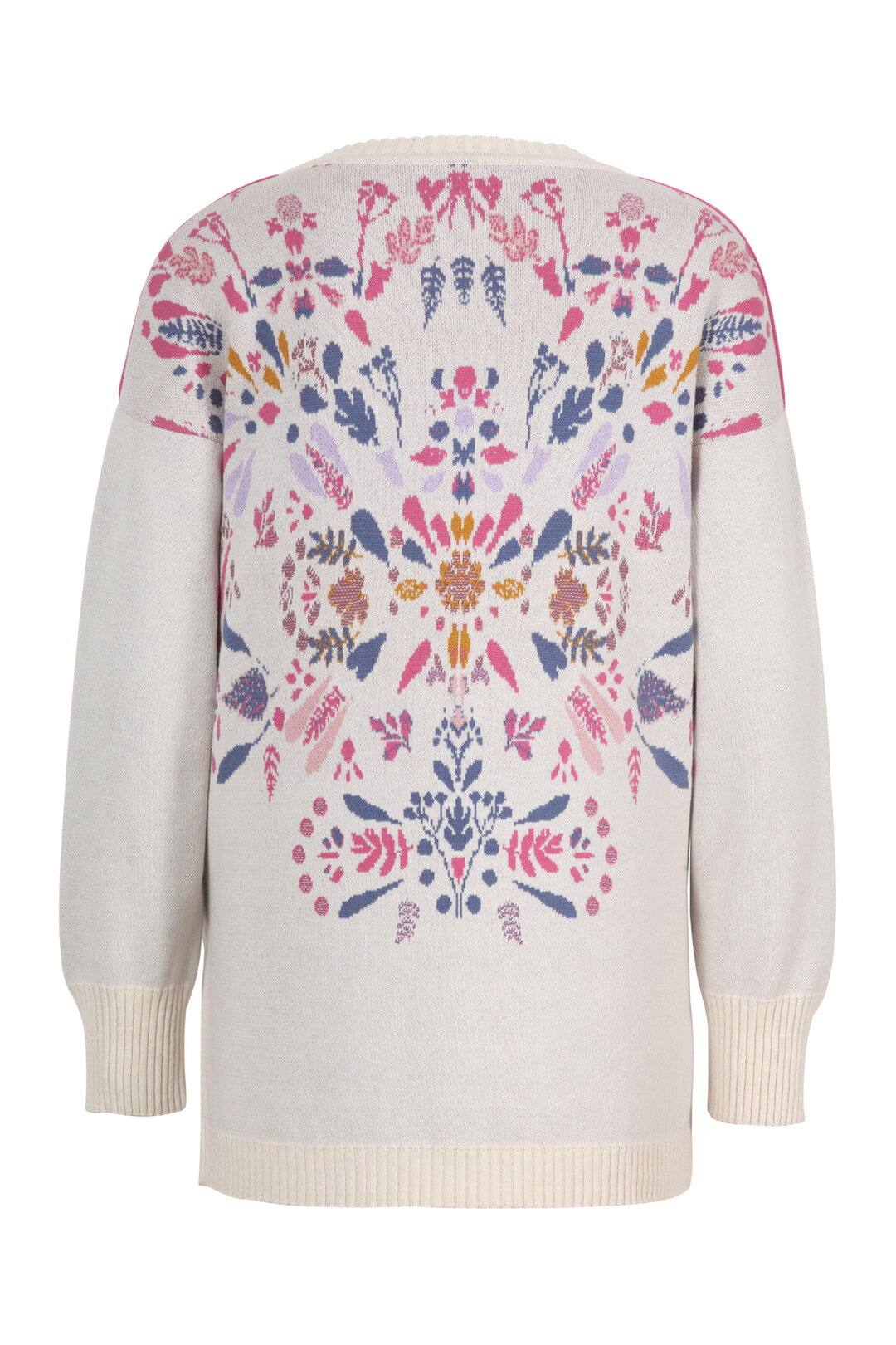 Boat Neck Pullover, Plantopia Pattern