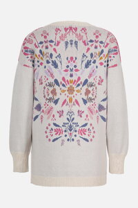 Boat Neck Pullover, Plantopia Pattern