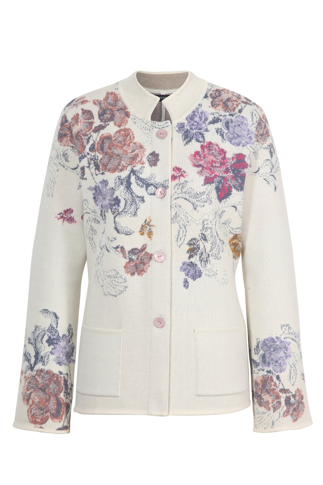 Jacquard-Jacke, Furnishing Florals Muster