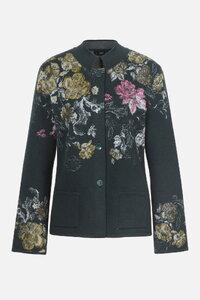 Jacquard-Jacke, Furnishing Florals Muster