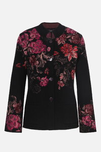 Jacquard-Jacke, Furnishing Florals Muster