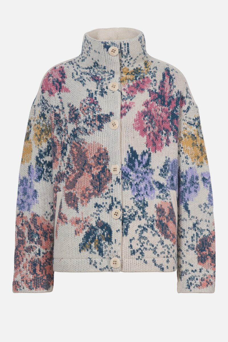 Jakna sa Rol-kragnom, Furnishing Florals Motiv