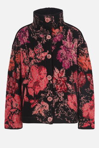 Rollneck Jacket, Furnishing Florals Pattern