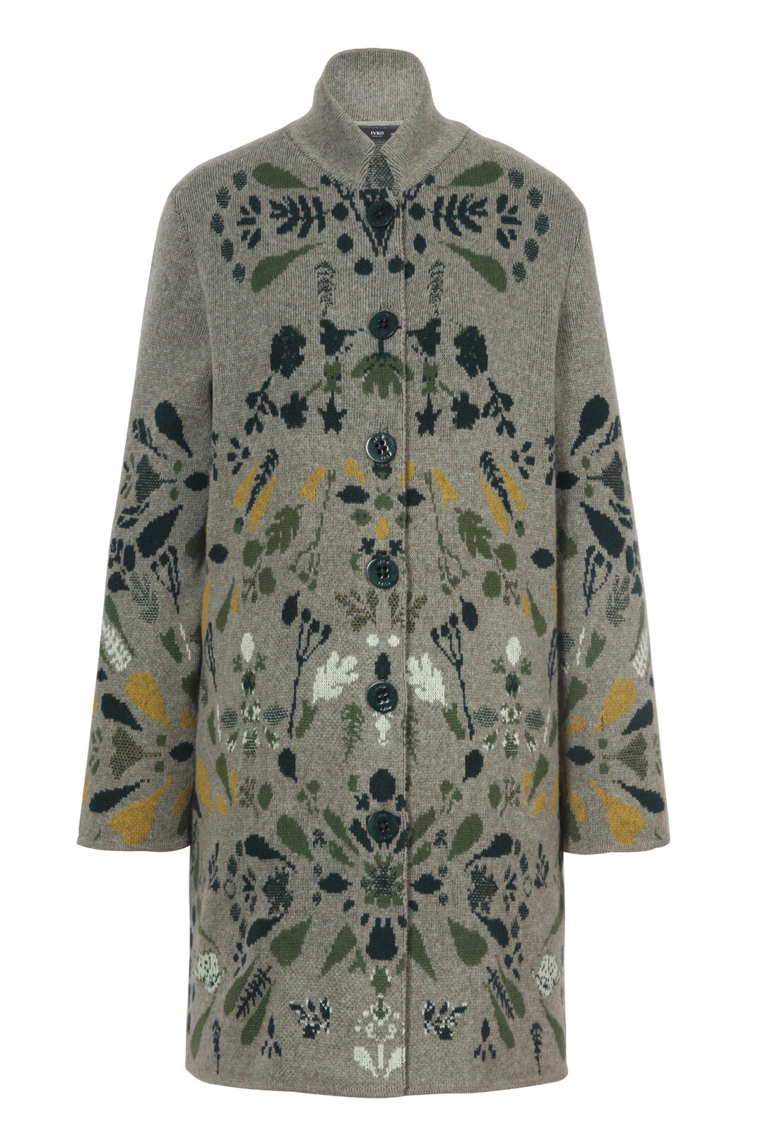 Manteljacke, Plantopia Muster