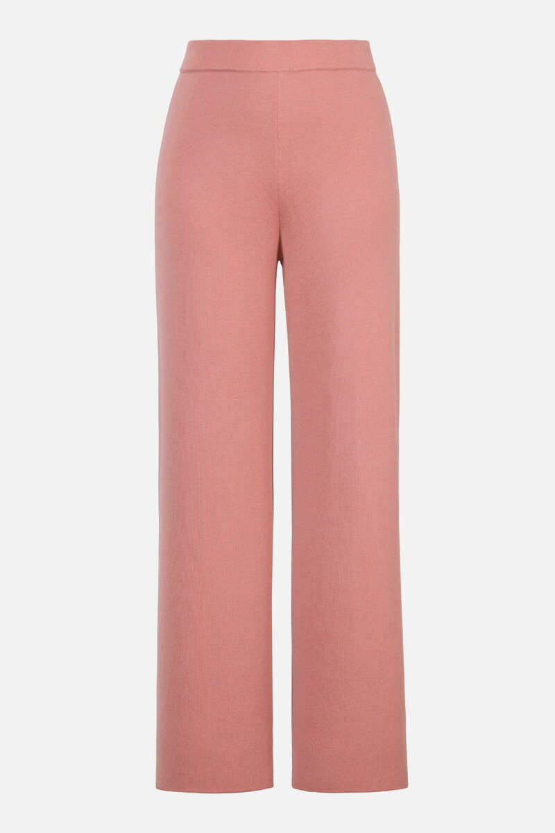 Solid Knitted Pants
