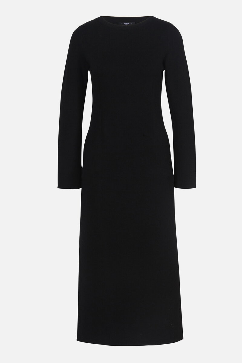 Solid Knitted Dress