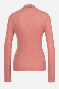 Ribbed V-Neck Pullover