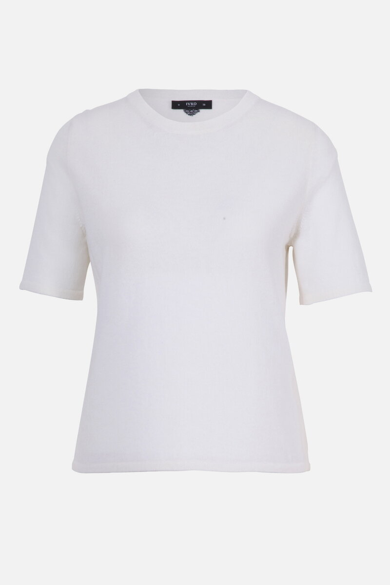 O-Neck Pullover with Short Sleeves