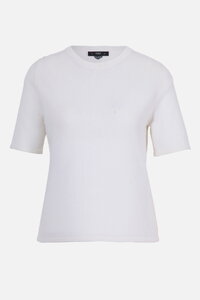 O-Neck Pullover with Short Sleeves