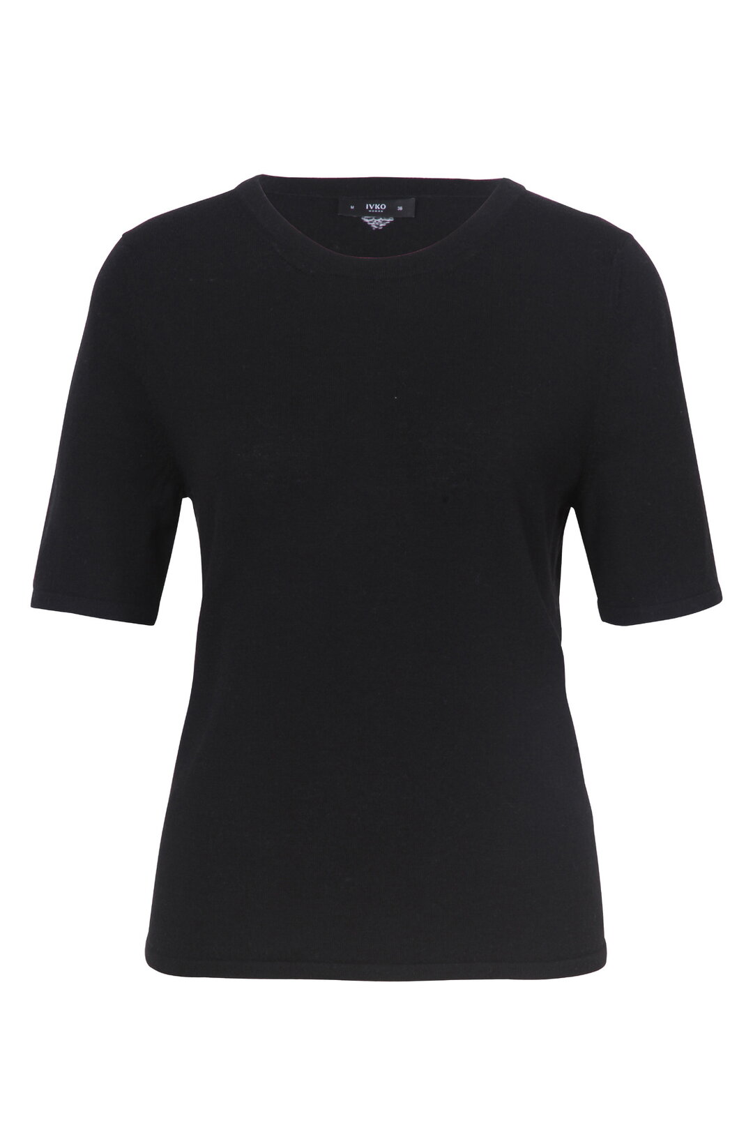 O-Neck Pullover with Short Sleeves
