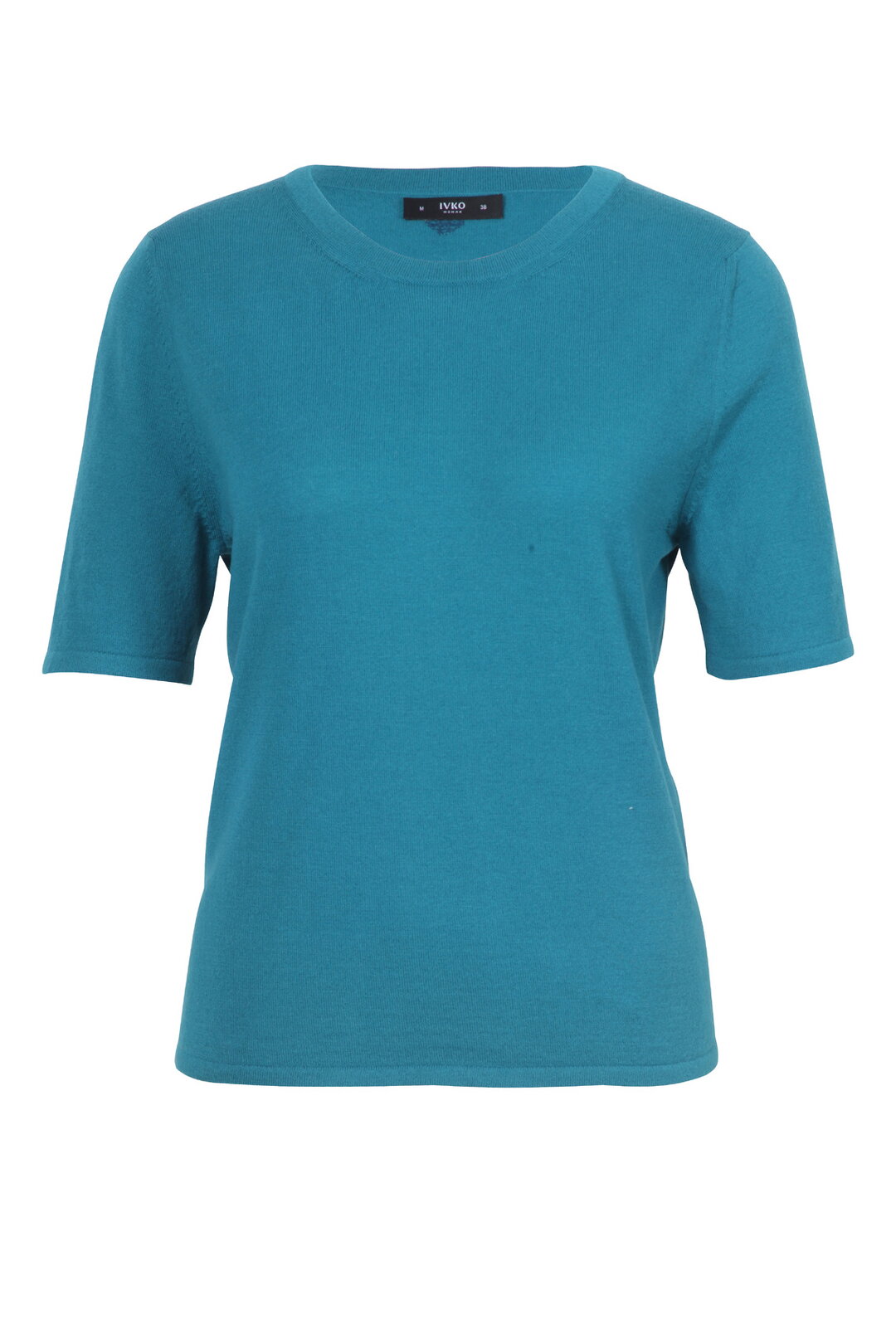 O-Neck Pullover with Short Sleeves