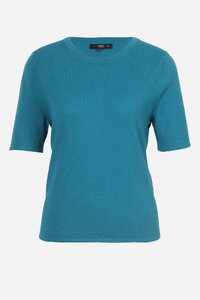 O-Neck Pullover with Short Sleeves