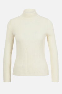 Gerippter Rollkragenpullover