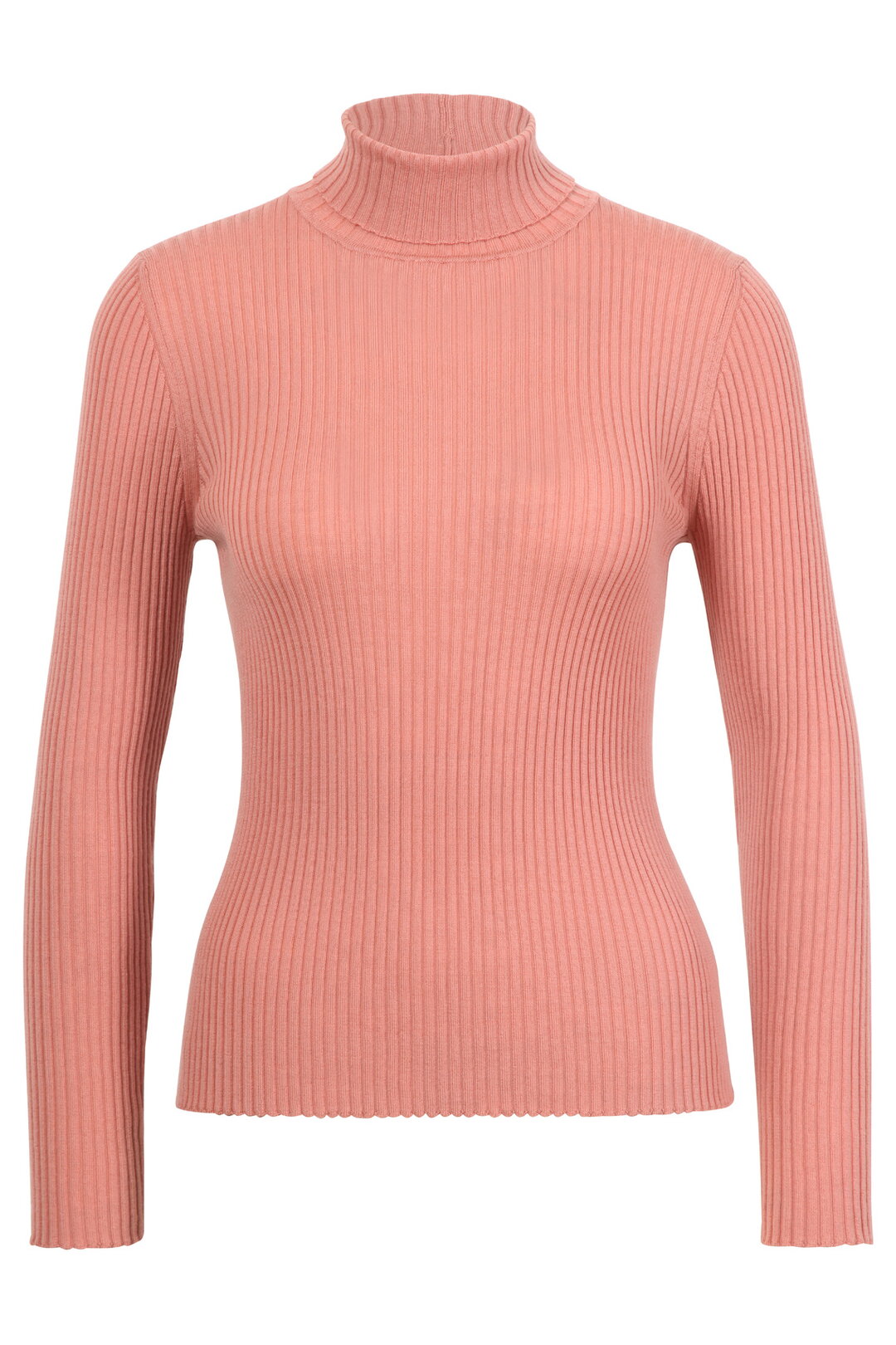Ribbed Rollneck Pullover