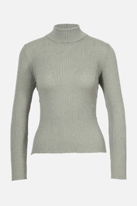 Ribbed Rollneck Pullover
