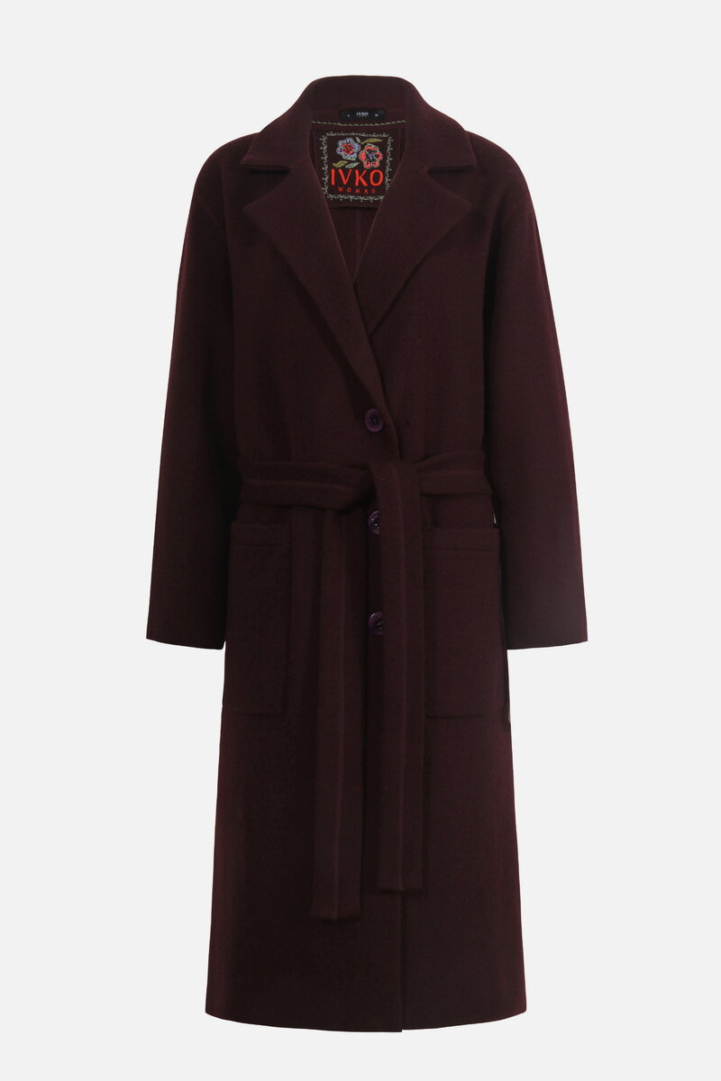 Boiled Wool Coat