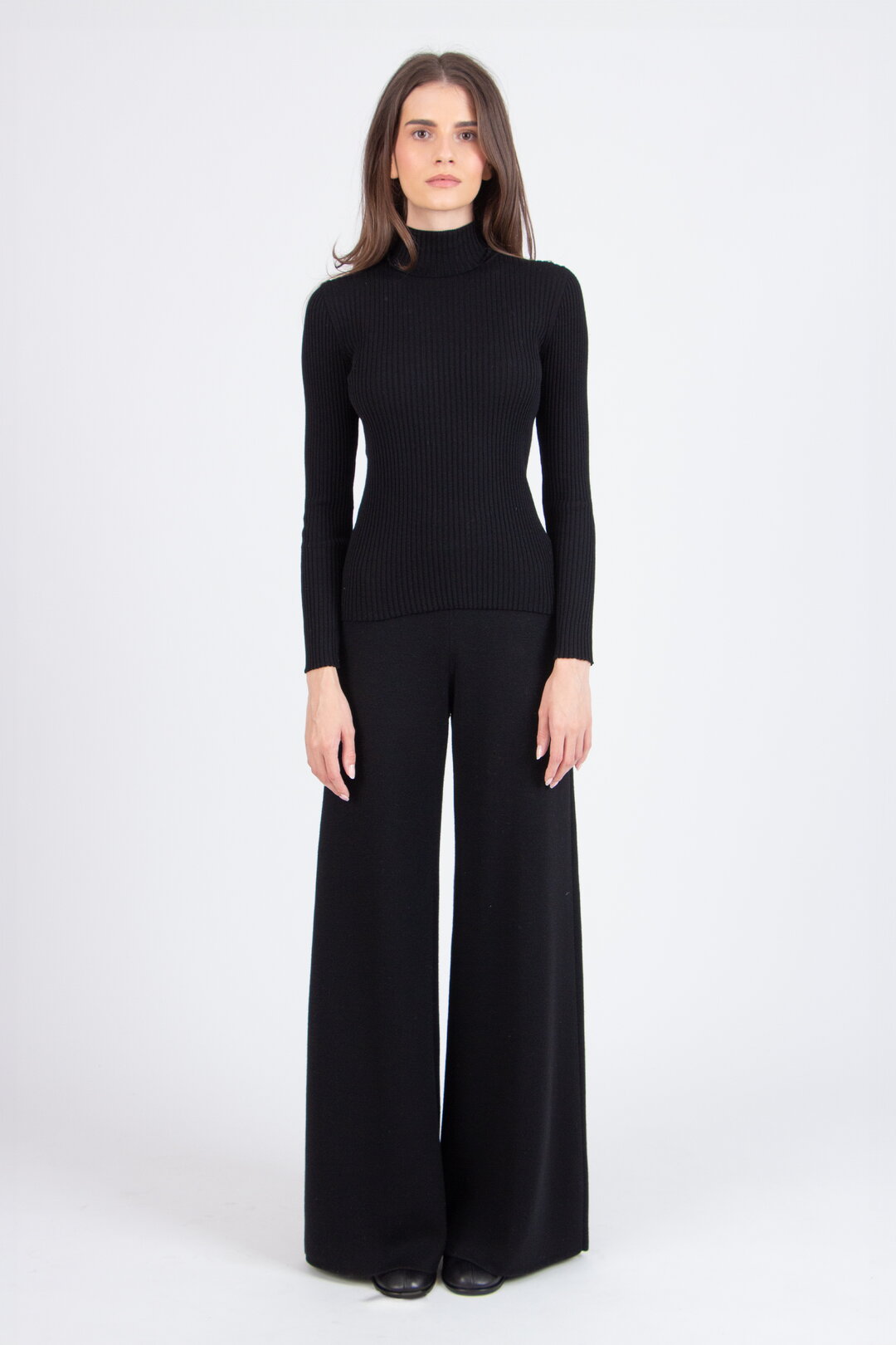 Ribbed Rollneck Pullover