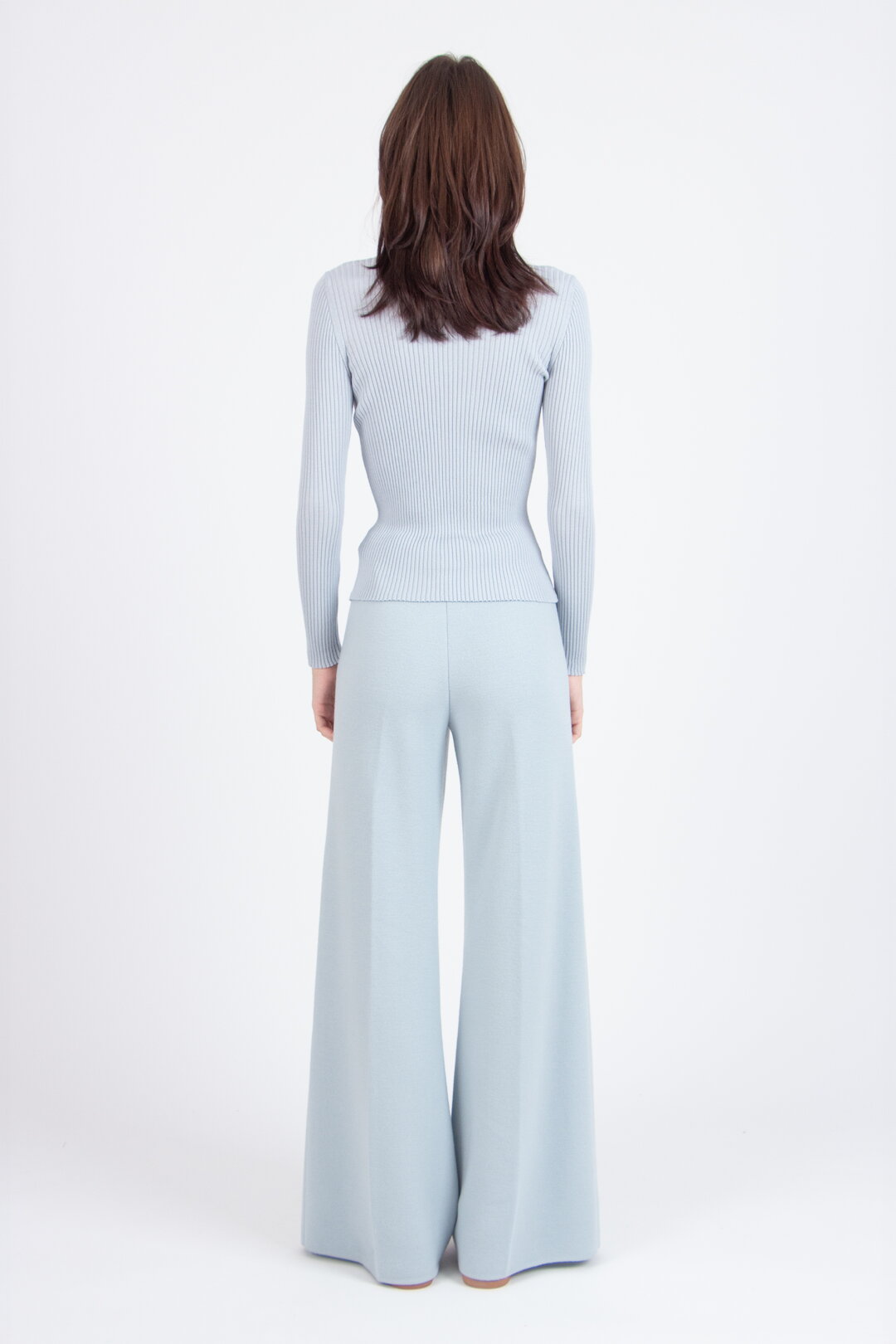Gerippter Rollkragenpullover