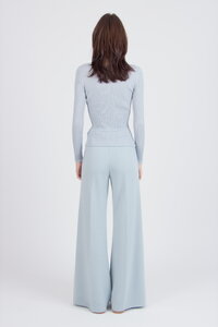 Gerippter Rollkragenpullover
