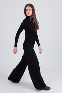 Unifarbene Strickhose