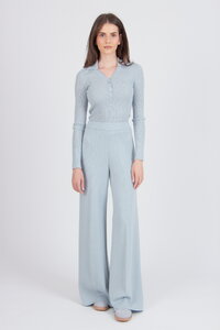 Unifarbene Strickhose