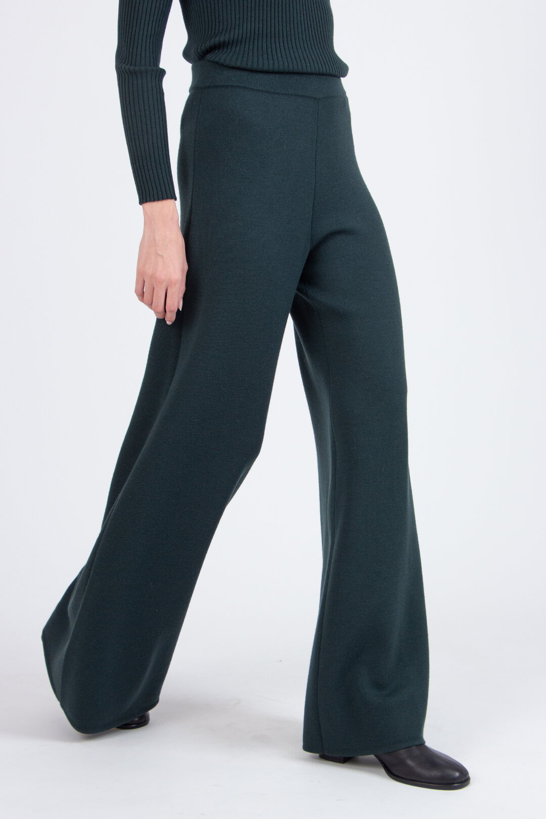 Unifarbene Strickhose
