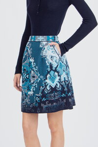 Jacquard-Rock, Kelim Muster