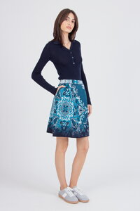Jacquard-Rock, Kelim Muster