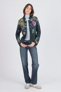 Jacquard-Jacke, Furnishing Florals Muster