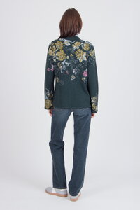 Jacquard-Jacke, Furnishing Florals Muster