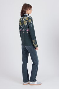 Jacquard-Jacke, Furnishing Florals Muster