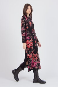 Jacquard-Kleid, Furnishing Florals Muster